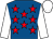 Royal blue, red stars, white sleeves, white cap (Messrs T Agrela, F Burggraaf, D J C De Abreu & Dr)