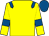 Yellow, royal blue epaulets, armlets and cap (A R Legal Partnership)