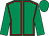 Emerald green, red seams, emerald green sleeves and cap (Mr P Bamford)
