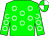 Green, white rings, quartered cap (Mr St John D Gray)