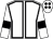 White, black seams, black armlet, white cap, black spots (J Scully)