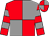 Red and grey (quartered), hooped sleeves (Pp Control & Automation Limited)