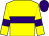 Yellow, purple hoop, armlets and cap (Mr Andrew Williams)