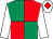 Red & emerald green quartered, white sleeves, white cap, red diamond (Mrs M B O'Sullivan & T Hogan)