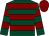 Dark green, maroon hoops, maroon cap (Strawberry Field Catering Limited)