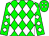 Green and white diamonds (Andreini, John And Genco, Vince)