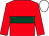 Red, dark green hoop, white cap (Mark E Smith & The Bb Pony Gang 5)