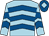 Light blue, royal blue chevrons, royal blue cap, light blue diamond (Marwood Racing Limited)