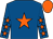 Royal blue, orange star, royal blue sleeves, orange stars and cap (Mr Ian Fogg & Mr Dan Macdonald)