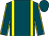 Teal, yellow braces, yellow seams on sleeves (Englehart Management And Englehart, Sheila J)