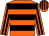 Orange & black hoops, striped sleeves & cap (I Dulohery)