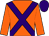 Orange, purple cross sashes, purple cap (John Gerard Lonergan)