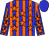 Blue, orange stripes and stars, blue cap (Tianna Richardville)