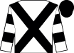 White, black cross sashes, hooped sleeves, black cap (Julian Taylor)