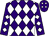 Purple and white diamonds (Thomas McClay)