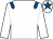 White, royal blue epaulettes, royal blue star on cap (Five Guys Syndicate)