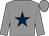 Grey, dark blue star, grey cap (C Boyd)