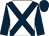 White, dark blue cross belts, sleeves and cap (Rockcliffe Stud)