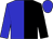 Blue and black halves, blue cap (Martinez Racing)