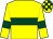 Yellow, dark green hoop and armlets, check cap (Ivor Perry & Ashton Selway)