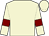 Beige, maroon armlets (Not The Peloton Partnership)