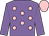 Mauve, pink spots, mauve sleeves, pink cap (Ms Emma Reidy)