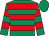 Emerald green, red hoops, emerald green cap (Mr R J Jackson)