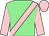 Light green, pink sash, sleeves and cap (S Padmanabhan & Aaron Bhadra)