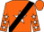 Orange, white star, black sash, white stars on orange sleeves, orange cap (Starship Stables)