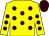 Yellow, brown spots, brown cap (Mrs Christine Barron)