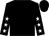 Black, white stars on sleeves (Weatherby, Hambury, Allison, Milmo)