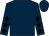 Dark blue, black stars on sleeves (Stacey Dodge-mcgirr)