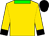 Gold, green collar, black cuffs, black cap (Emerald Racing Stable Llc And Nesbeth, Kirk)
