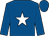 Royal blue, white star, royal blue cap (Michael Hui)