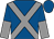 Royal blue, grey cross sashes, royal blue & grey halved sleeves, royal blue cap (Abbott, Jr , Francis, Mauberret, Lee And Abbott, Iii, Francis)