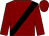 Maroon, black sash (C C Racing Stable Inc)