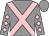 Grey, pink cross sashes, pink diamonds on sleeves (Gutterson, Katlynn And Ramdat, Rohan)