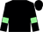 Black, light green armlets (Preston Lodge Stud)