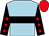Light blue, black hoop, black sleeves, red stars, red cap (Proxygene Kylie Syndicate)