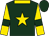 Hunter green, gold collar & star, hunter green bars on gold sleeves, hunter green cap (Nicole Kurtz)