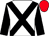 White, black cross sashes & sleeves, red cap (James O'Donoghue)