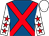 Royal blue, red cross sashes, white sleeves, red stars, white cap (Lostwelton Syndicate)