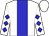 White, blue panel, blue diamonds on sleeves, white cap (Reybel Leon Lara)