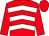 Red, white chevrons, red sleeves and cap (Dining Chairs Uk Ltd & Partner)