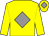 Yellow, grey diamond and diamond on cap (Mr Don Eddy)