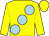 Yellow, large light blue spots (Liz Dixon & Shelagh Fagen)