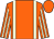 Orange, beige braces, striped sleeves, orange cap (Clashbeg Syndicate)