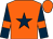 Orange, dark blue star, dark blue sleeves, orange armlets (Park Lane Partnership)