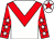 White, red chevron, red sleeves, white stars, white cap, red star (E Downey & C Loughnane)