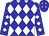 Blue, white diamonds (Geral Dewitt)